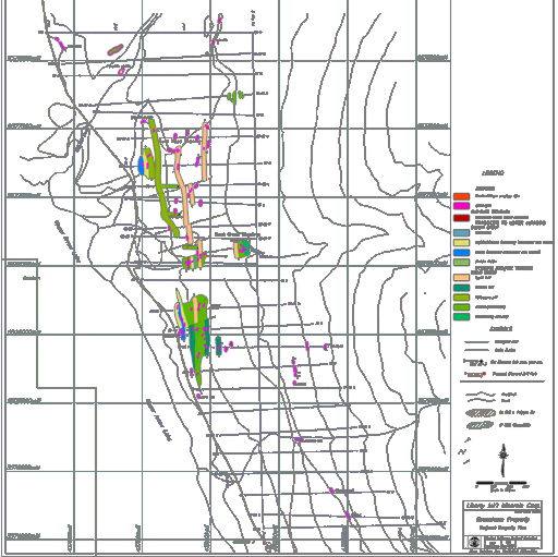 Greenhorn Regional Geology Map - Click for Full Size